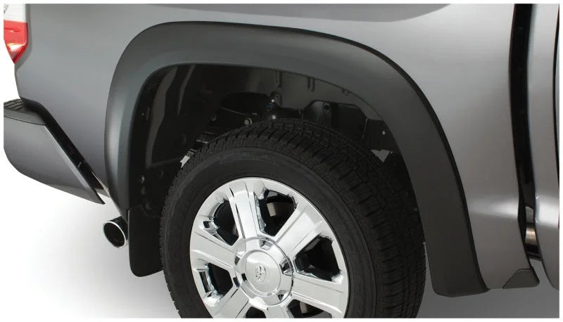 Bushwacker 07-13 Toyota Tundra Fleetside OE Style Flares 4pc w/ Factory Mudflap - Black - Additional View 8