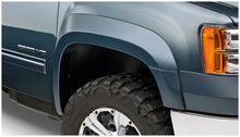 Load image into Gallery viewer, Bushwacker 07-14 GMC Sierra 2500 HD Extend-A-Fender Style Flares 2pc - Black - Back View
