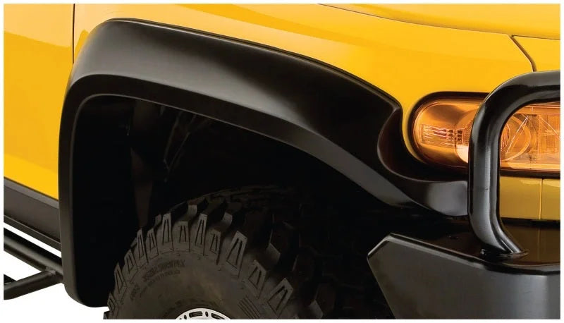 Bushwacker 07-14 Toyota FJ Cruiser Extend-A-Fender Style Flares 4pc - Black - Side View
