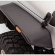 Load image into Gallery viewer, Bushwacker 07-18 Jeep Wrangler Flat Style Flares 4pc Fits 2-Door Sport Utility Only - Black - Additional View 5