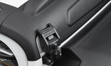 Load image into Gallery viewer, Bushwacker 07-18 Jeep Wrangler JK/JKU Trail Armor Hood Armor (3pc Set) - Tex. Black - Side View
