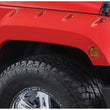 Load image into Gallery viewer, Bushwacker 07-18 Jeep Wrangler Pocket Style Flares 2pc - Black - Side View