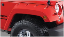 Load image into Gallery viewer, Bushwacker 07-18 Jeep Wrangler Pocket Style Flares 2pc - Black - Side View