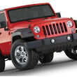 Load image into Gallery viewer, Bushwacker 07-18 Jeep Wrangler Pocket Style Flares 2pc - Black - Back View