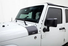 Load image into Gallery viewer, Bushwacker 07-18 Jeep Wrangler Trail Armor Cowl Cover - Black - Main Product View