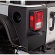 Load image into Gallery viewer, Bushwacker 07-18 Jeep Wrangler Trail Armor Rear Corners - Black - Detail View