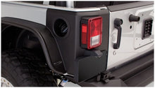 Load image into Gallery viewer, Bushwacker 07-18 Jeep Wrangler Trail Armor Rear Corners - Black - Detail View