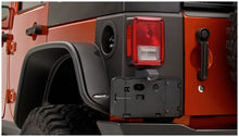Load image into Gallery viewer, Bushwacker 07-18 Jeep Wrangler Trail Armor Rear Corners - Black - Detail View
