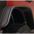 Load image into Gallery viewer, Bushwacker 07-18 Jeep Wrangler Unlimited Flat Style Flares 2pc 4-Door Sport Utility Only - Black - Detail View