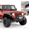 Load image into Gallery viewer, Bushwacker 07-18 Jeep Wrangler Unlimited Trail Armor Rocker Panel and Sill Plate Cover - Black - Main Product View