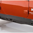 Load image into Gallery viewer, Bushwacker 07-18 Jeep Wrangler Unlimited Trail Armor Rocker Panel and Sill Plate Cover - Black - Side View