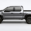 Load image into Gallery viewer, Bushwacker 11-16 Ford F-250 / F-350 Super Duty (Excl. Dually) Forge Style Flares 4pc - Black - Side View