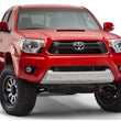 Load image into Gallery viewer, Bushwacker 12-15 Toyota Tacoma Fleetside Pocket Style Flares 4pc 73.5in Bed - Black - Installation View