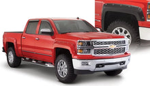 Load image into Gallery viewer, Bushwacker 14-18 Chevy Silverado 1500 Fleetside Pocket Style Flares 4pc - Black - Main Product View