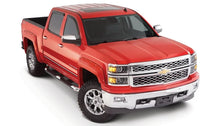 Load image into Gallery viewer, Bushwacker 14-18 Chevy Silverado 1500 Fleetside Pocket Style Flares 4pc - Black - Back View