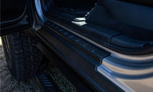 Load image into Gallery viewer, Bushwacker 14097 Cab Trail Armor Rocker Panel fits 2021-2025 Ford F-150 / F-150 Lightning - Check Fitment Details - Back View
