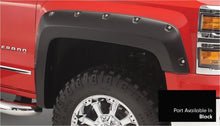 Load image into Gallery viewer, Bushwacker 16-18 Chevy Silverado 1500 Fleetside Pocket Style Flares 4pc 78.8/97.8in Bed - Black - Side View