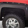 Load image into Gallery viewer, Bushwacker 16-18 Chevy Silverado 1500 Fleetside Pocket Style Flares 4pc 78.8/97.8in Bed - Black - Detail View