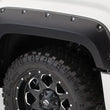 Load image into Gallery viewer, Bushwacker 16-18 GMC Sierra 1500 Pocket Style Flares 4pc - Black - Side View