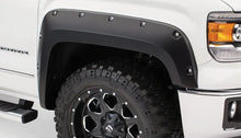Load image into Gallery viewer, Bushwacker 16-18 GMC Sierra 1500 Pocket Style Flares 4pc - Black - Side View
