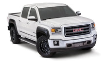 Load image into Gallery viewer, Bushwacker 16-18 GMC Sierra 1500 Pocket Style Flares 4pc - Black - Installation View