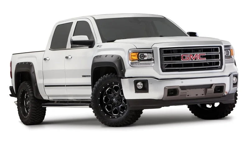 Bushwacker 16-18 GMC Sierra 1500 Pocket Style Flares 4pc - Black - Additional View 5