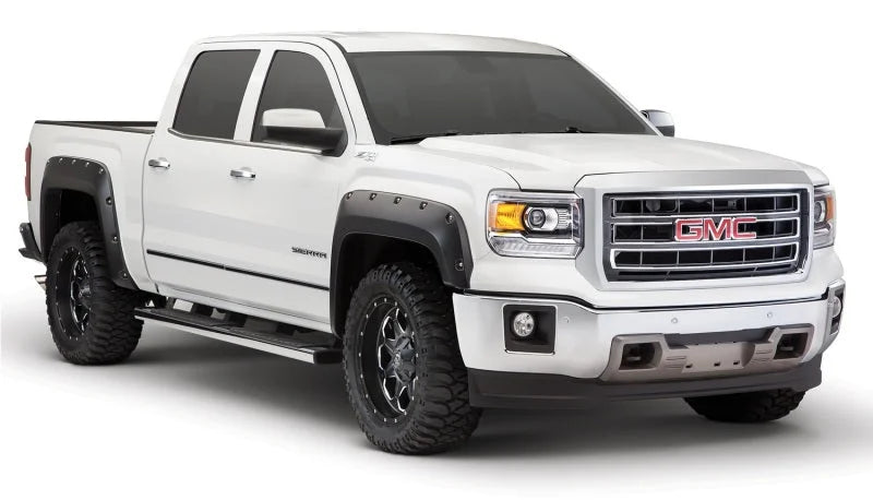 Bushwacker 16-18 GMC Sierra 1500 Pocket Style Flares 4pc - Black - Additional View 6