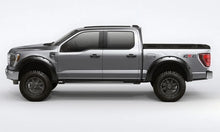 Load image into Gallery viewer, Bushwacker 17-21 Ford F-250 Super Duty Forge Style Flares 4pc - Black - Side View