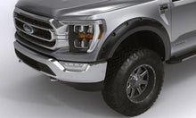 Load image into Gallery viewer, Bushwacker 17-21 Ford F-250 Super Duty Forge Style Flares 4pc - Black - Back View