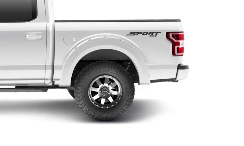 Bushwacker 18-19 Ford F-150 Pocket Style Flares 4 pc - Oxford White - Additional View 7