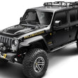 Load image into Gallery viewer, Bushwacker 18-19 Jeep Wrangler JL Trail Armor Cowl Guard - Black - Installation View