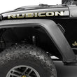 Load image into Gallery viewer, Bushwacker 18-21 Jeep Wrangler JL (2-Door &amp; 4-Door) Flat Style Flares 4pc - Black - Additional View 8