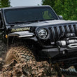 Load image into Gallery viewer, Bushwacker 18-21 Jeep Wrangler JL (2-Door &amp; 4-Door) Flat Style Flares 4pc - Black - Additional View 11