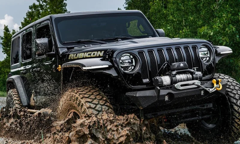 Bushwacker 18-21 Jeep Wrangler JL (2-Door & 4-Door) Flat Style Flares 4pc - Black - Additional View 11