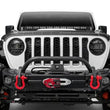 Load image into Gallery viewer, Bushwacker 18-22 Jeep Wrangler 2/4dr / 20-22 Jeep Gladiator Trail Armor Hood Armor (3pc) - Tex. Blk - Side View