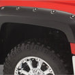 Load image into Gallery viewer, Bushwacker 19-21 Chevrolet Silverado 1500 Pocket Style Flares 4pc - Black - Side View