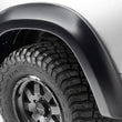 Load image into Gallery viewer, Bushwacker 19-22 Ram 1500 (Excl. Rebel/TRX) 67.4 &amp; 76.3in Bed Extend-A-Fender Flares 4pc - Smth Blk - Back View