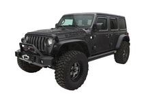 Load image into Gallery viewer, Bushwacker 2018+ Jeep Wrangler (JL) Unlimited Flat Style Flares 4pc - Black - Main Product View