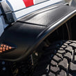 Load image into Gallery viewer, Bushwacker 2020 Jeep Gladiator Launch Edition Flat Style Flares 4pc - Black - Main Product View