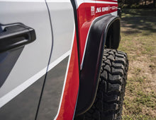 Load image into Gallery viewer, Bushwacker 2020 Jeep Gladiator Launch Edition Flat Style Flares 4pc - Black - Side View