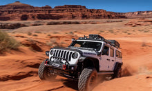 Load image into Gallery viewer, Bushwacker 2020 Jeep Gladiator Launch Edition Flat Style Flares 4pc - Black - Back View