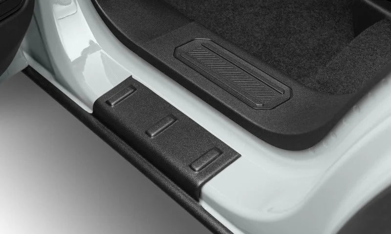 Bushwacker 2021 Ford Bronco 4-Door Armor Rocker Panel - Black - Back View