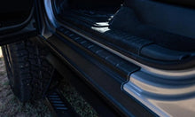 Load image into Gallery viewer, Bushwacker 2021 Ford Bronco 4-Door Armor Rocker Panel - Black - Installation View