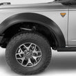 Load image into Gallery viewer, Bushwacker 2021+ Ford Bronco 4-Door Extend-A-Flares 4pc - Black - Installation View