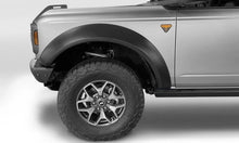 Load image into Gallery viewer, Bushwacker 2021+ Ford Bronco 4-Door Extend-A-Flares 4pc - Black - Installation View
