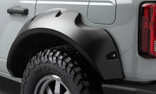 Load image into Gallery viewer, Bushwacker 2021+ Ford Bronco 4-Door Pocket Style Flares 4pc - Black - Side View