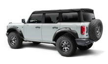 Load image into Gallery viewer, Bushwacker 2021+ Ford Bronco 4-Door Pocket Style Flares 4pc - Black - Installation View
