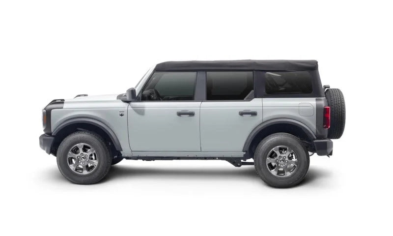 Bushwacker 21-22 Ford Bronco (2/4 Door) Trail Armor Rear Corner (2pc Rear) - Tex. Black - Detail View