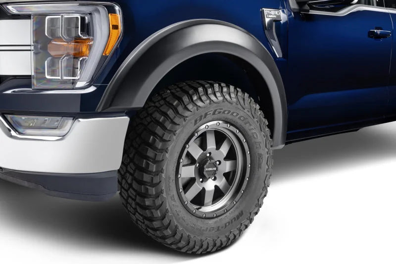 Bushwacker 21-22 Ford F-150 Extend-A-Fender Style Flares 2pc Front - Main Product View