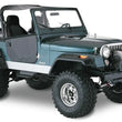 Load image into Gallery viewer, Bushwacker 59-83 Jeep CJ5 Cutout Style Flares 4pc - Black - Back View